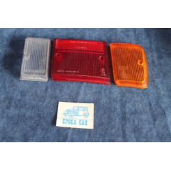 127 L-C-CL  LENSES ( 3 PIECES) FOR REAR RIGHT LIGHT   ARIC