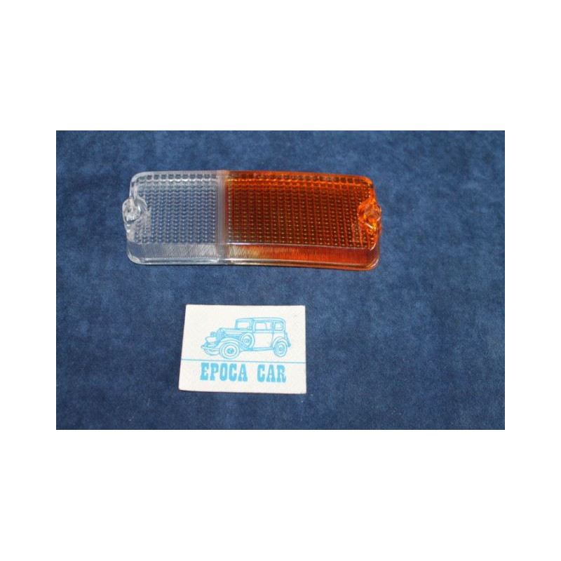 127-127 SPECIAL  BICOLORED LENS FOR FRONT LEFT LIGHT   GIUNTINI