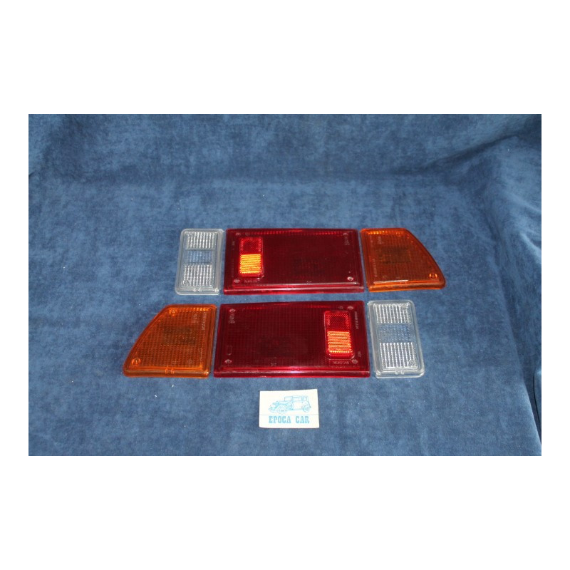 X 19  COMPLETE SET LENSES ( 6 PIECES) FOR REAR LIGHTS   CARELLO