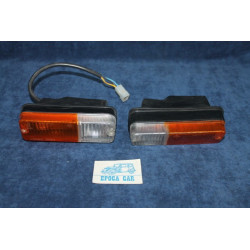 128 COUPE'   COPPIA FANALINI ANT. CON CUFFIE   ALTISSIMO
