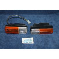 128 COUPE'   COPPIA FANALINI ANT. CON CUFFIE   ALTISSIMO