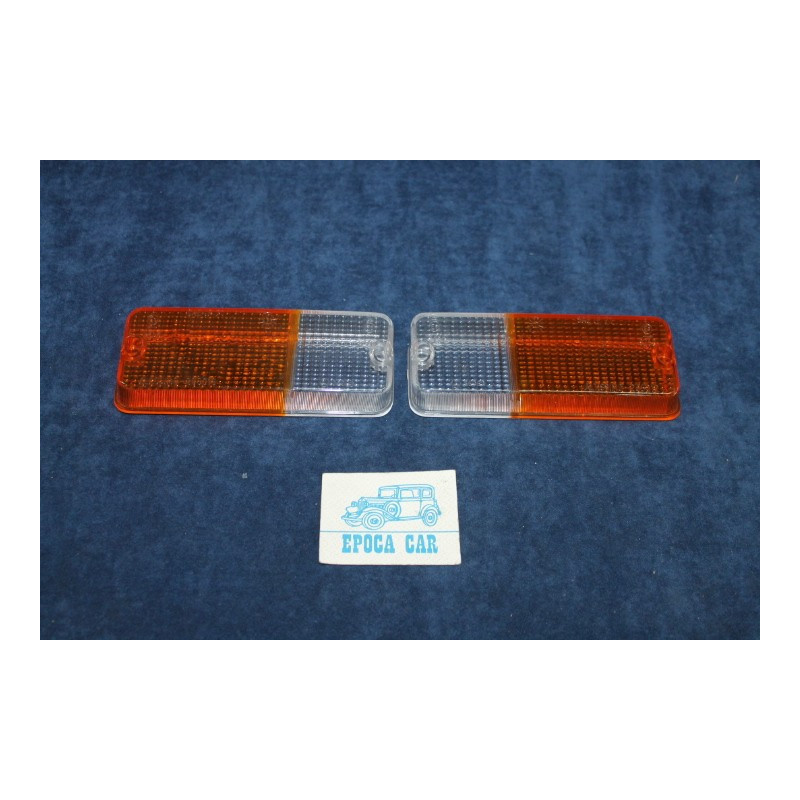 128 COUPE'   PAIR LENSES FOR FRONT LIGHTS   ALTISSIMO