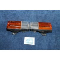 128 COUPE'  PAIR BICOLORED FRONT LIGHTS   STARS