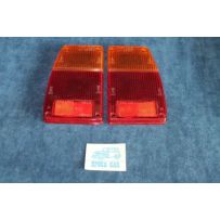 128 COUPE'  COPPIE PLASTICHE BICOLORI PER FANALINI POST.(VITE GRANDE)    STARS