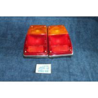 128 COUPE' SL  PAIR REAR LIGHTS (PLASTIC SCREW)   STARS