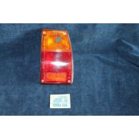 128 S PAIR REAR LIGHTS (METAL SCREW) BLACK EDGE    STARS