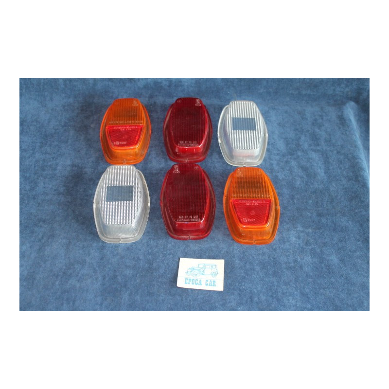 128 3P  SET COMPLETO (6 PZ) DI PLASTICHE PER FANALINI POST.   ALTISSIMO
