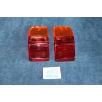 128 STATION   PAIR LENSES FOR REAR LIGHT   P.V.