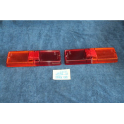128 SEDAN SPECIAL '72  PAIR LENSES FOR REAR LIGHTS   OLSA