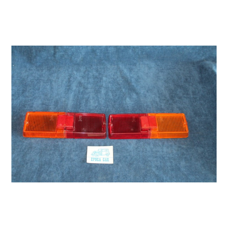128 SEDAN SPECIAL '72  PAIR LENSES FOR REAR LIGHTS   SIEM