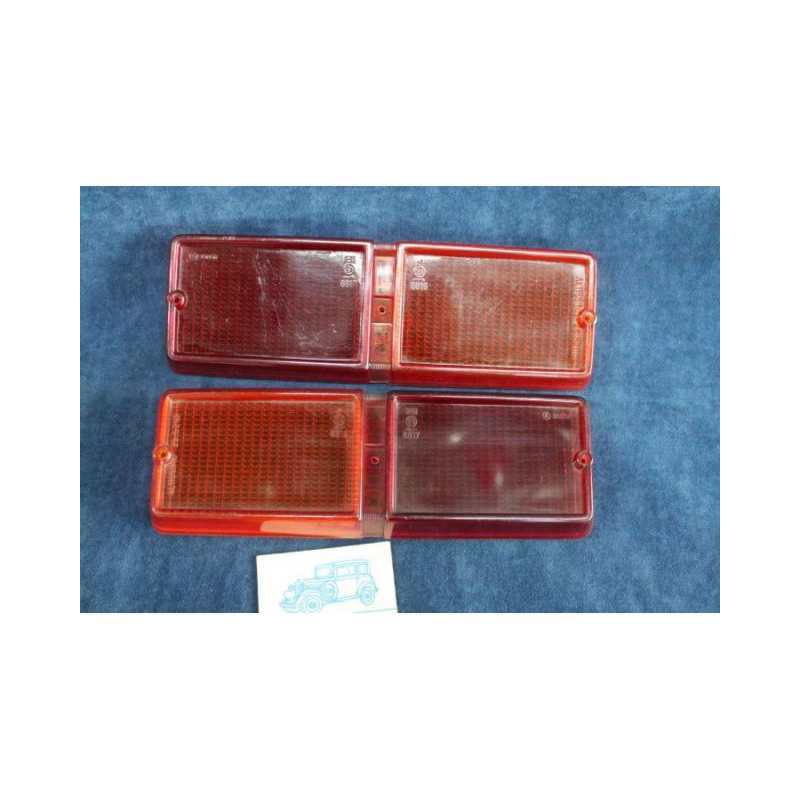 128 SEDAN 1°S  PAIR REAR LENSES   ALTISSIMO