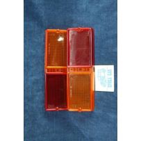 128 SEDAN 1°S  PAIR REAR LENSES   CATALUX