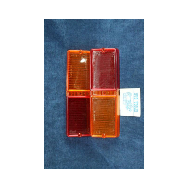 128 SEDAN 1°S  PAIR REAR LENSES   CATALUX