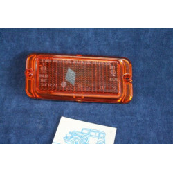 124 COUPE' 3°S CC  ORANGE LENS FOR FRONT LEFT LIGHT (USA) STARS