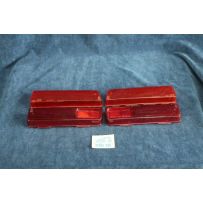 124 SPORT COUPE' 2°S BC  SET COMPLETO (4 PZ) PLASTICHE PER FANALINI POST.   STARS