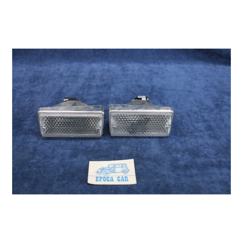 124 SPECIAL  PAIR FRONT LIGHTS PLASTIC BODY   ARIC