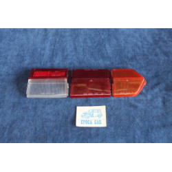 124 COUPE' 1°S  SET COMPLETO (4 pz)  PLASTICHE PER FANALINO POST. DX   STARS