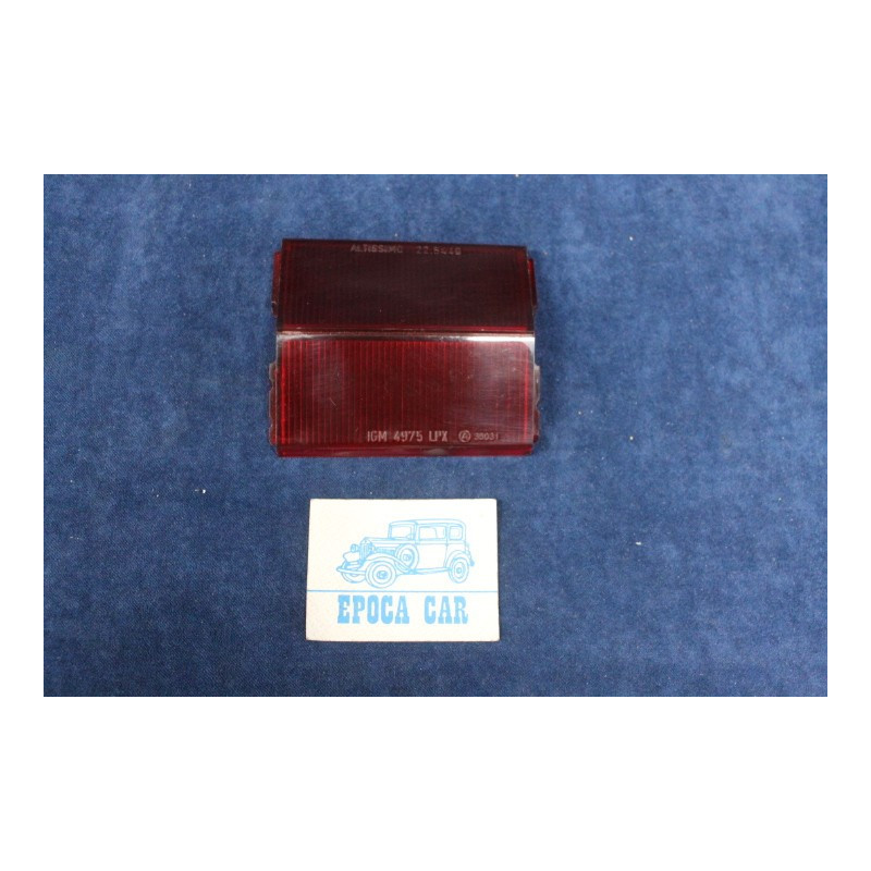 124 COUPE' 1°S  RED LENS FOR REAR LEFT  LIGHT   ALTISSIMO