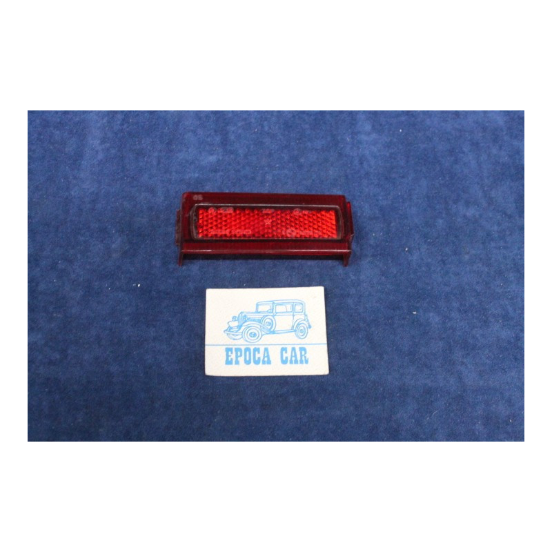 124 COUPE' 1°S  RED LENS WITH REFLECTOR FOR REAR RIGHT LIGHT   STARS