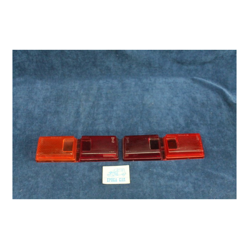 124 SPECIAL  PAIR LENSES FOR REAR LIGHTS   CATALUX