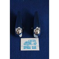 FERMI CAPOTE OTTONE CROMATO IN OTTONE ! COPPIA