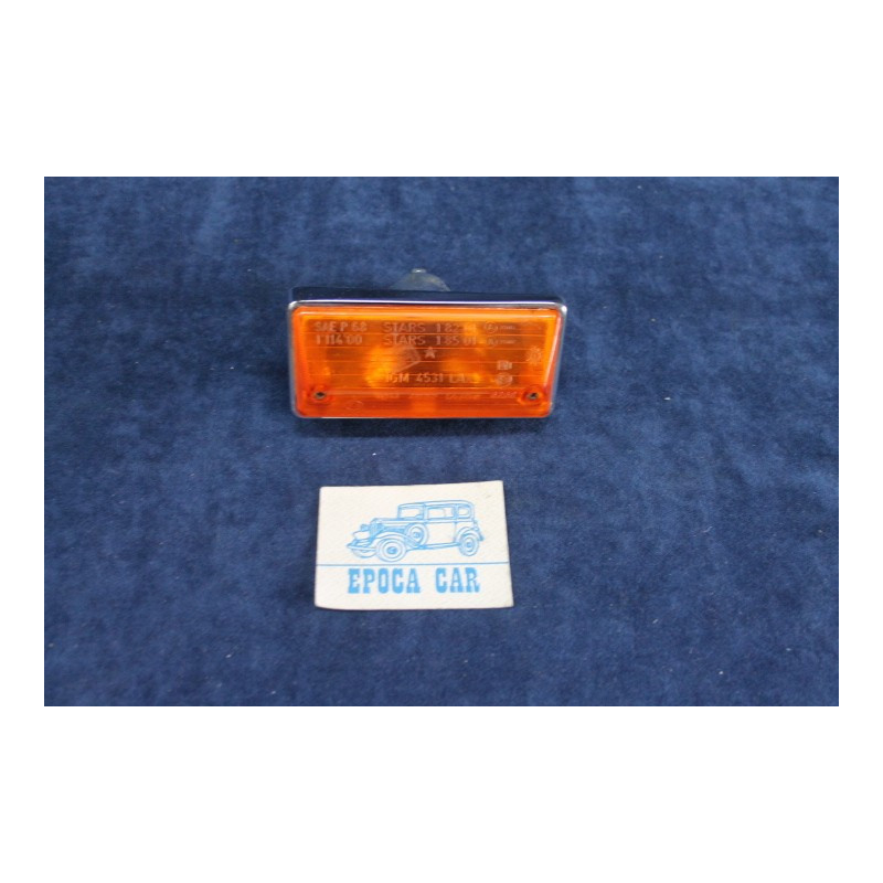 124 SEDAN  ORANGE FRONT RIGHT LIGHT   STARS