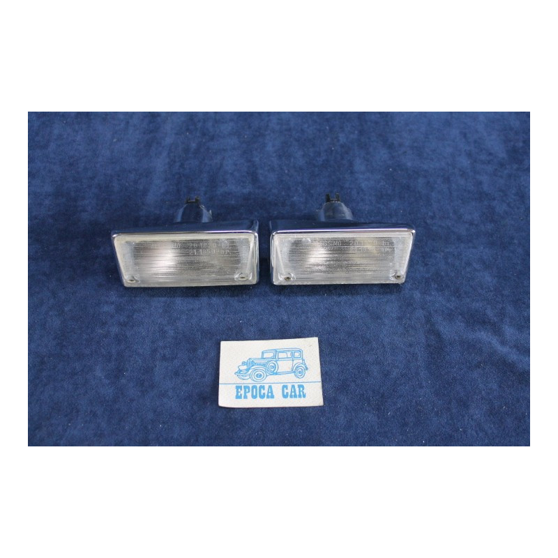 124 SEDAN  PAIR CLEARS  FRONT LIGHTS   ALTISSIMO