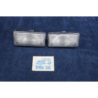 124 BERLINA  COPPIA FANALINI ANT. TRASPARENTI IN PLASTICA   ARIC