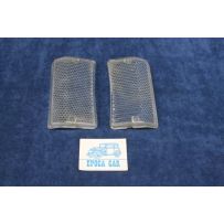 124 SPECIAL SPECIAL T '71  COPPIA PLASTICHE TRASPARENTI PER FANALINI ANT.   SIEM