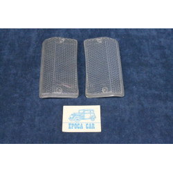 124 SPECIALSPECIAL T '71  PAIR CLEARS LENSES FOR FRONT LIGHTS   ARIC
