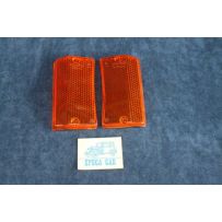 124 SPECIALSPECIAL T '71  COPPIA PLASTICHE ARANCIONI PER FANALINI ANT.   NUOVA BELLU'