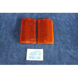 124 SPECIALSPECIAL T '71  COPPIA PLASTICHE ARANCIONI PER FANALINI ANT.   LEART