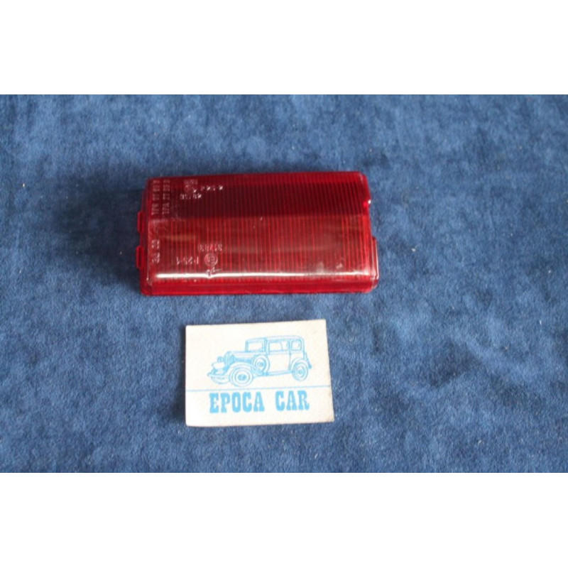 124 BERLINA 1°S  PLASTICA ROSSA PER FANALINI POST.   AU.CO