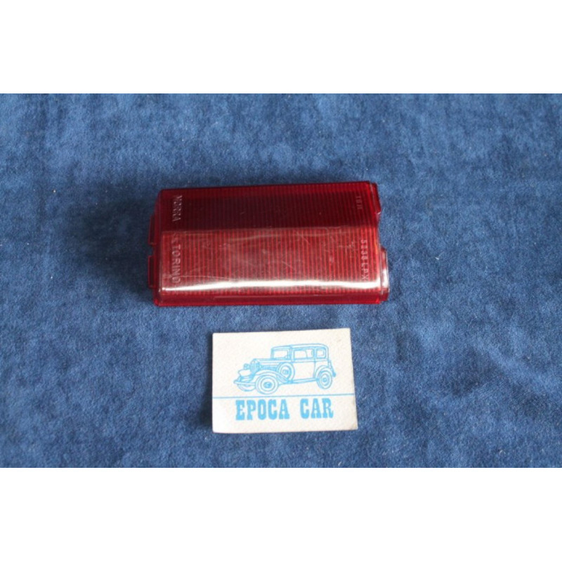 124 BERLINA 1°S  PLASTICA ROSSA PER FANALINI POST.   MORRA