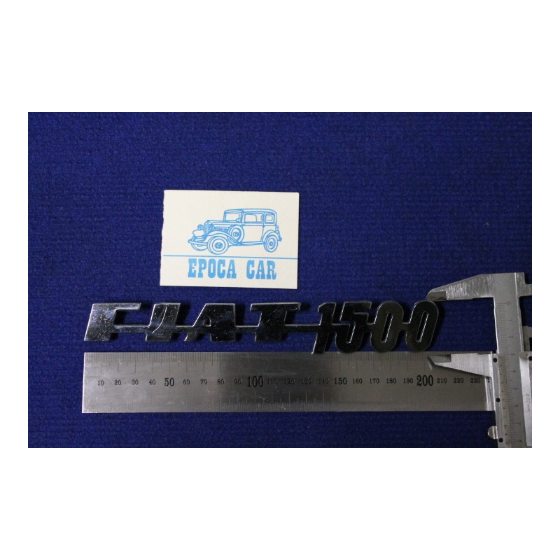 FIAT 1500 METAL CHROME   INCLINED  FLAT TYPE