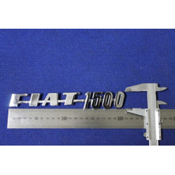 FIAT 1500 METALLO CROMATO   INCLINATA  TIPO IN RILIEVO