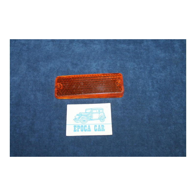 124 SPORT COUPE'  ORANGE LENS FOR FRONT LIGHT   P.V