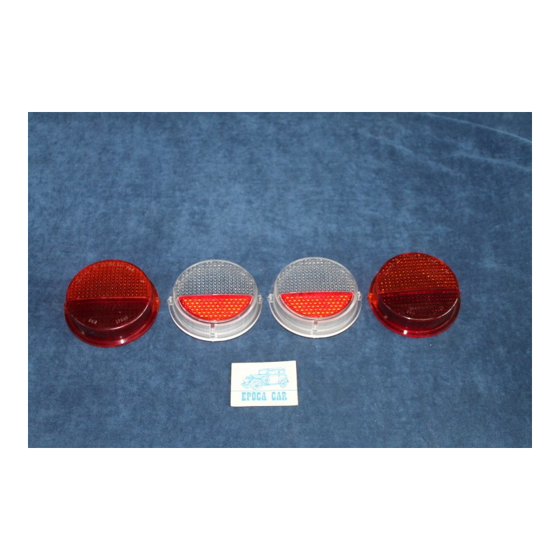 850 SPORT COUPE'  SET COMPLETO (4 PZ) PLASTICHE PER FANALINI POST.   BELLU'