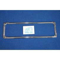 CORNICE TARGA INOX ANTERIORE (SPECIFICARE MISURE TARGA)