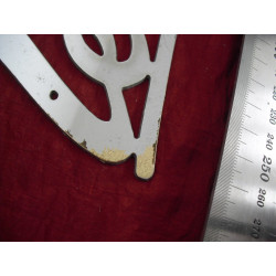 EMBLEM "LEONCINO" LENGHT 265 mm  METAL CHROME