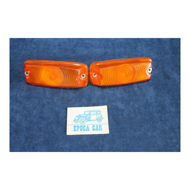 850 SEDAN  PAIR FRONT ORANGE LIGHTS   GIUNTINI