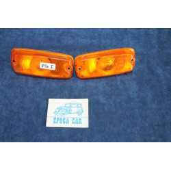 850 SEDAN  PAIR FRONT ORANGE LIGHTS   GECAR