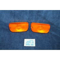 1500 C  PAIR ORANGE FRONT LIGHTS   GECAR
