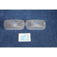 1500 C  COPPIA PLASTICHE TRASPARENTI PER FANALINI TRASPARENTI   CATALUX