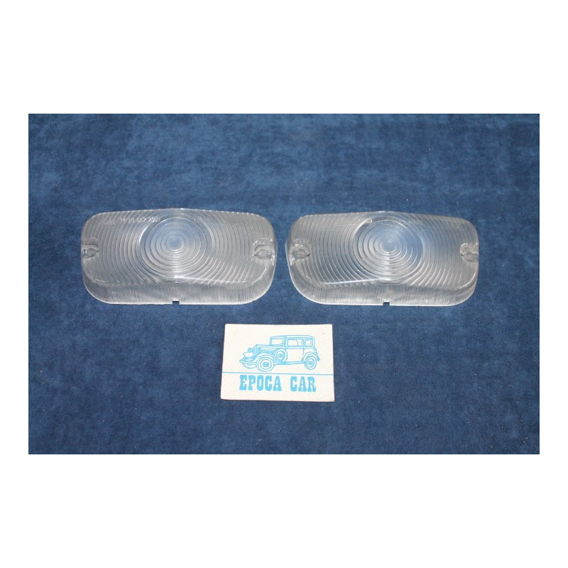 1500 C  PAIR CLEARS LENSES FOR FRONT LIGHTS   BELLU'