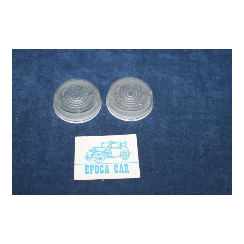 1300-1500   COPPIA PLASTICHE PER LUCI RETROMACIA  1° TIPO  ALTISSIMO