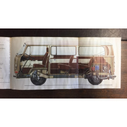 VOLKSWAGEN "BULLI" LIBRETTO USO E MANUTENZIONE EDIZ. AGOSTO 1969