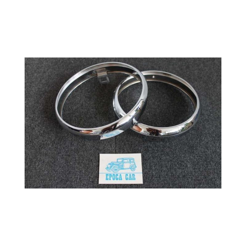RINGS HEADLAMP FIAT 1100 B-E "CARELLO" PAIR