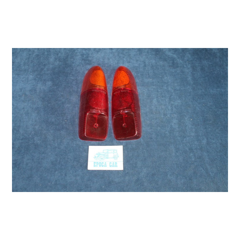 COPPIA PLASTICHE PER FANALINI POST.   CARELLO