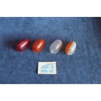 LENSES FOR FRONT LIGHTS (VARIOUS COLORS- TO SPECIFY)